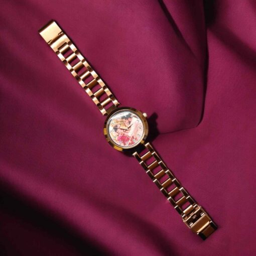 Ladies Metal Photo Printed  One Watch - Image 4