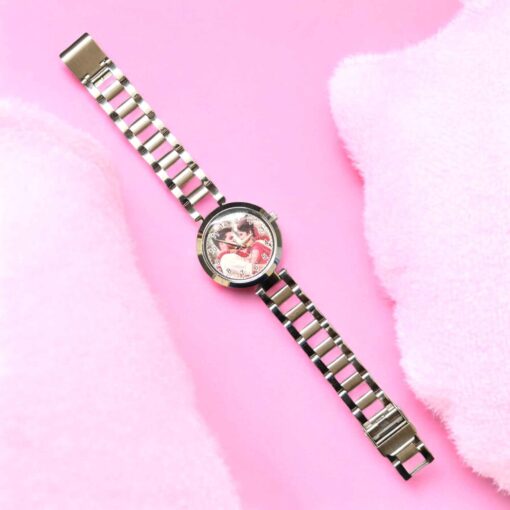 Ladies Metal Photo Printed  One Watch - Image 3